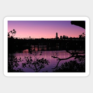 Sunrise at Sisters Bay on Iron Cove Sticker